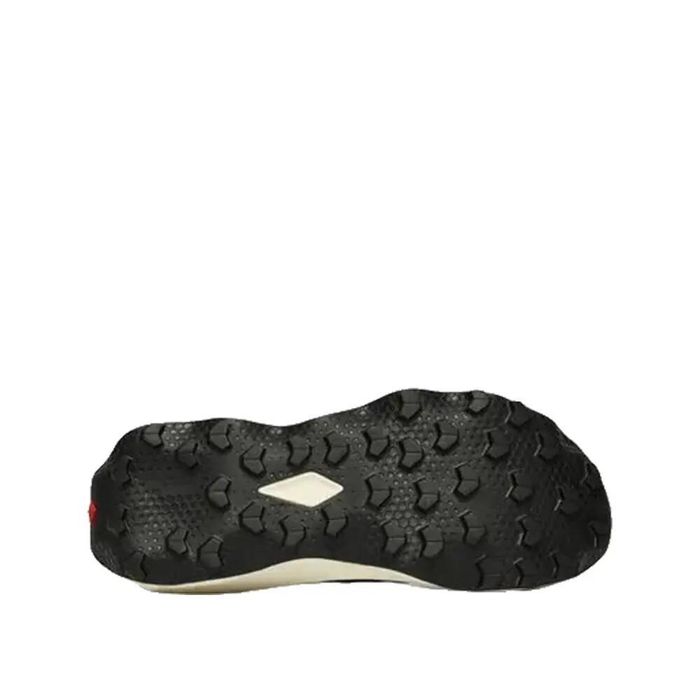 Salomon Ultra Flow 2 Trailrunning-Schuhe Schwarz/Vanille Glacé/Feuerrot 4/4
