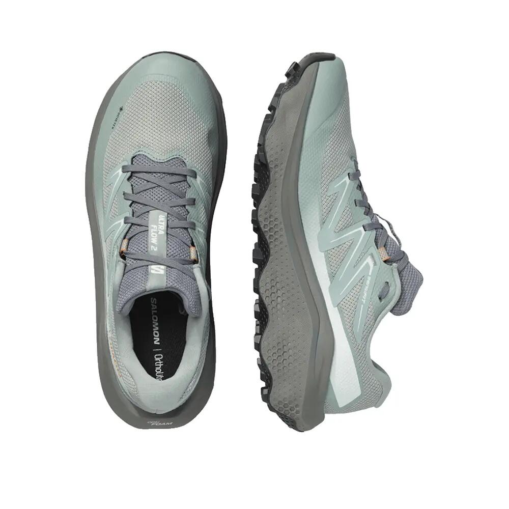 Sapatos de trail Salomon Ultra Flow 2 GTX Verde 5/6