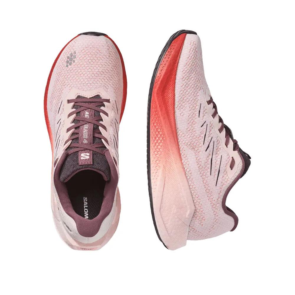 Calçado de corrida Salomon Aero Blaze 4 Rosa 3/6