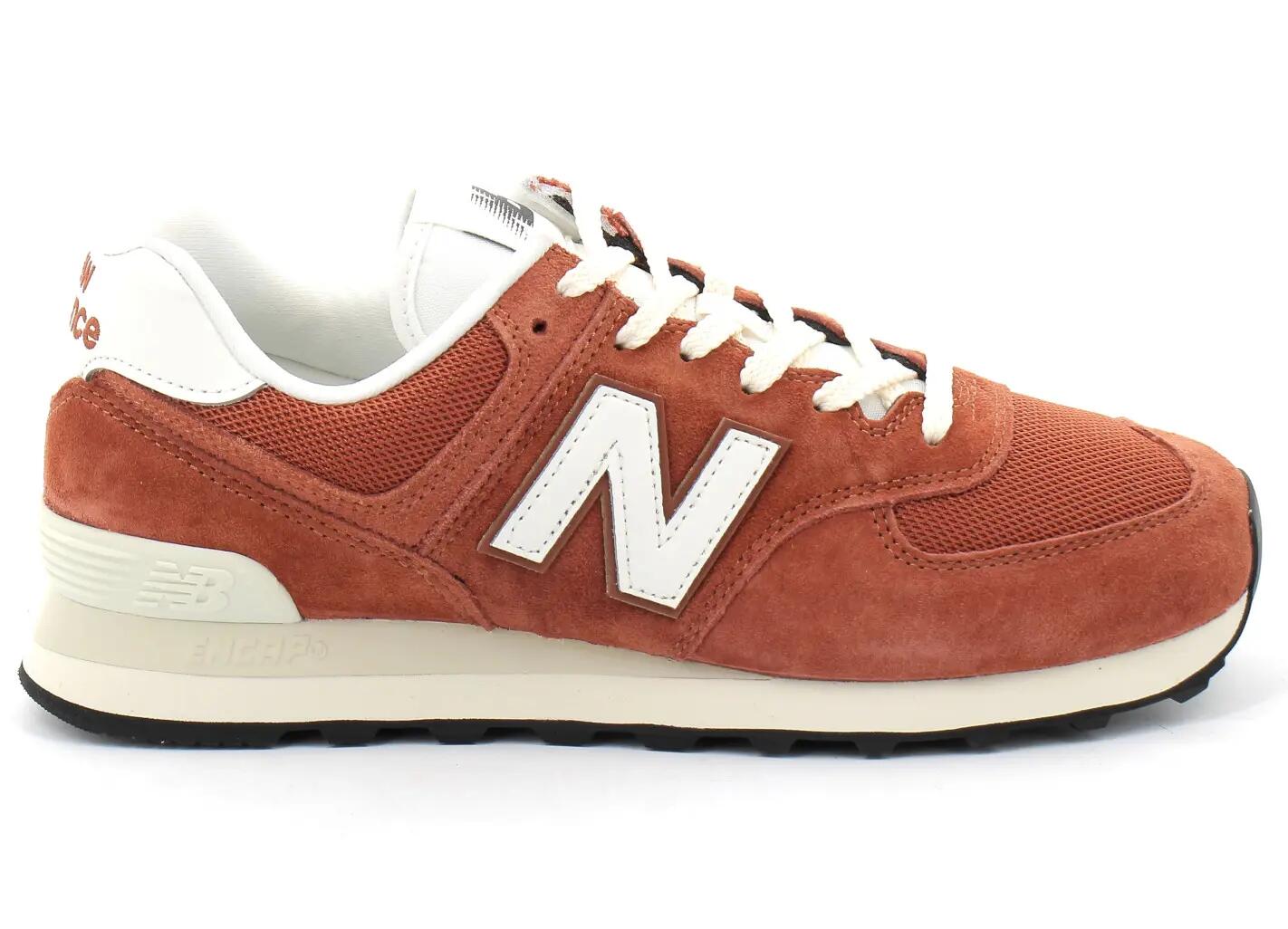 Zapatillas New Balance U574 Naranja 5/5