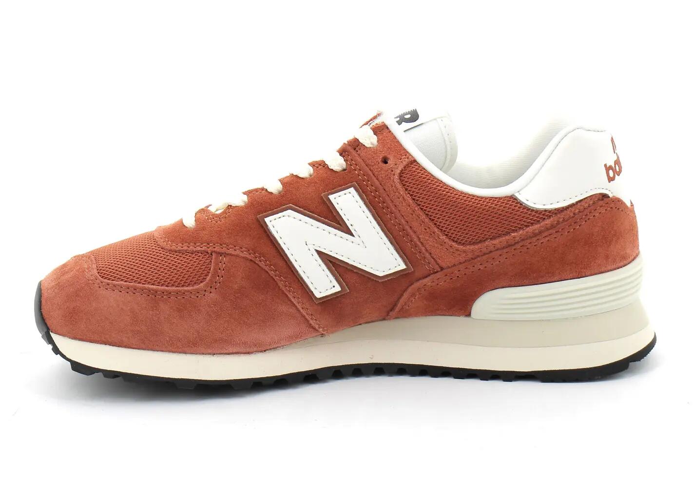 Zapatillas New Balance U574 Naranja 3/5