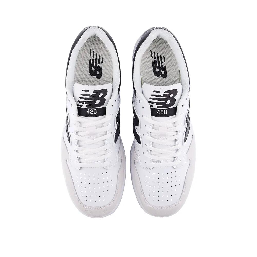 Zapatos New Balance BB480 Blanco/Negro 2/3