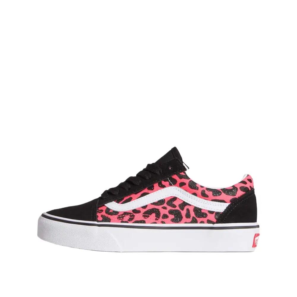 Vans Old Skool Junior Pink/Black Shoes 1/5