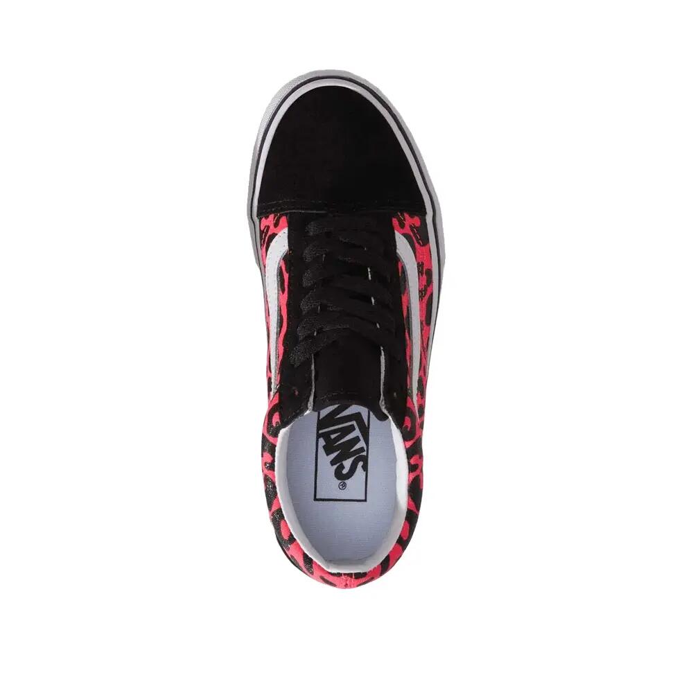Vans Old Skool Junior Pink/Black Shoes 5/5