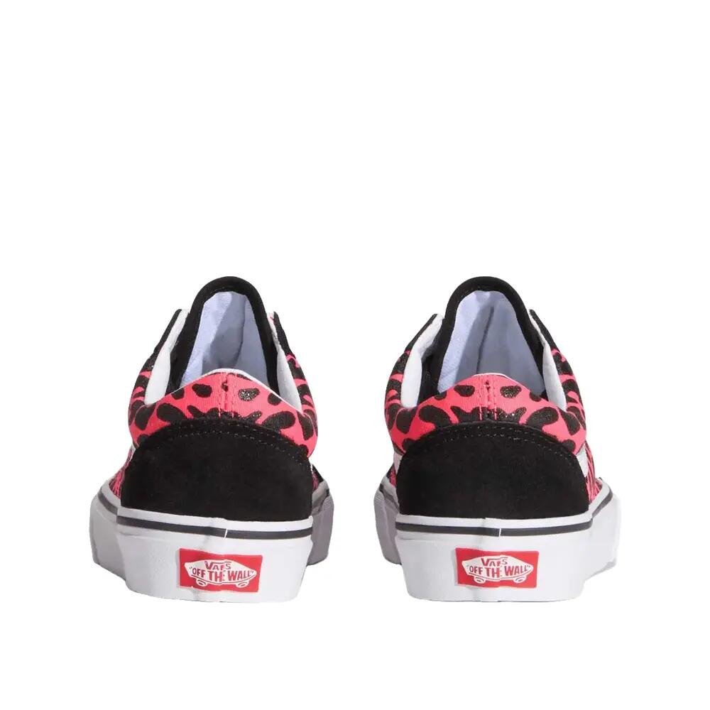 Vans Old Skool Junior Pink/Black Shoes 3/5