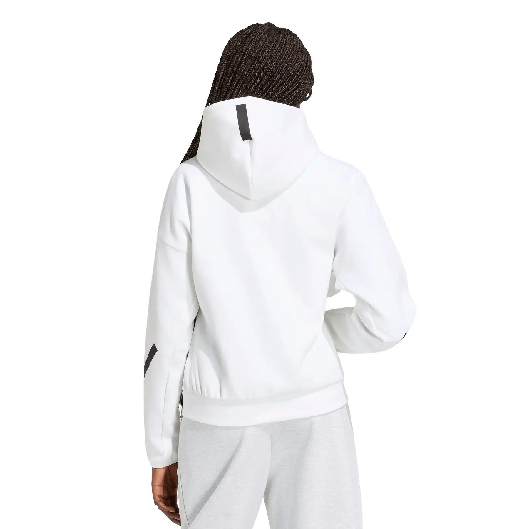 Giacca donna adidas z.n.e. - bianco 4/6