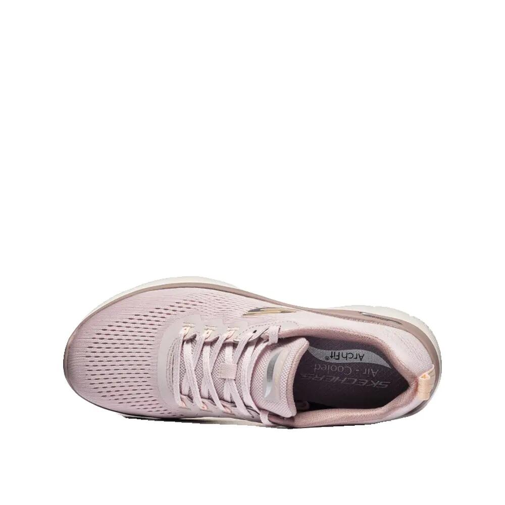 Scarpe Skechers Arch Fit Summits Daily Flow Mauve clair 4/6