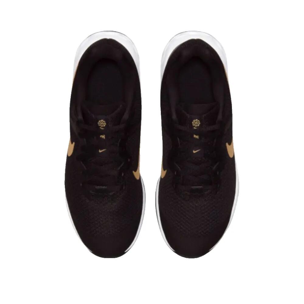 Zapatillas Nike Revolution 6 Next Nature Negro/Naranja 3/3