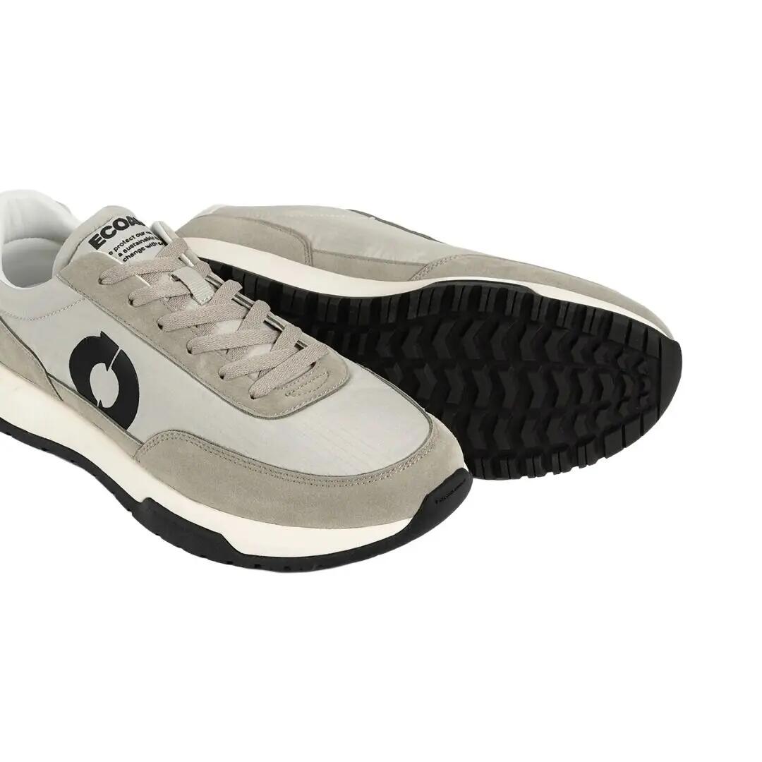 Zapatillas Grises  Ecoalf Ventura Ligth Grey Ligeras y Duraderas 3/4