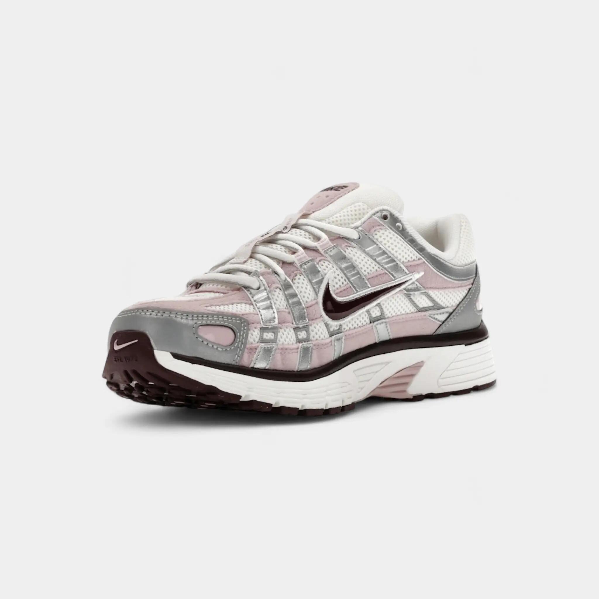 Nike P-6000 Silver Burgundy Plum Chalk (Women's) 3/5
