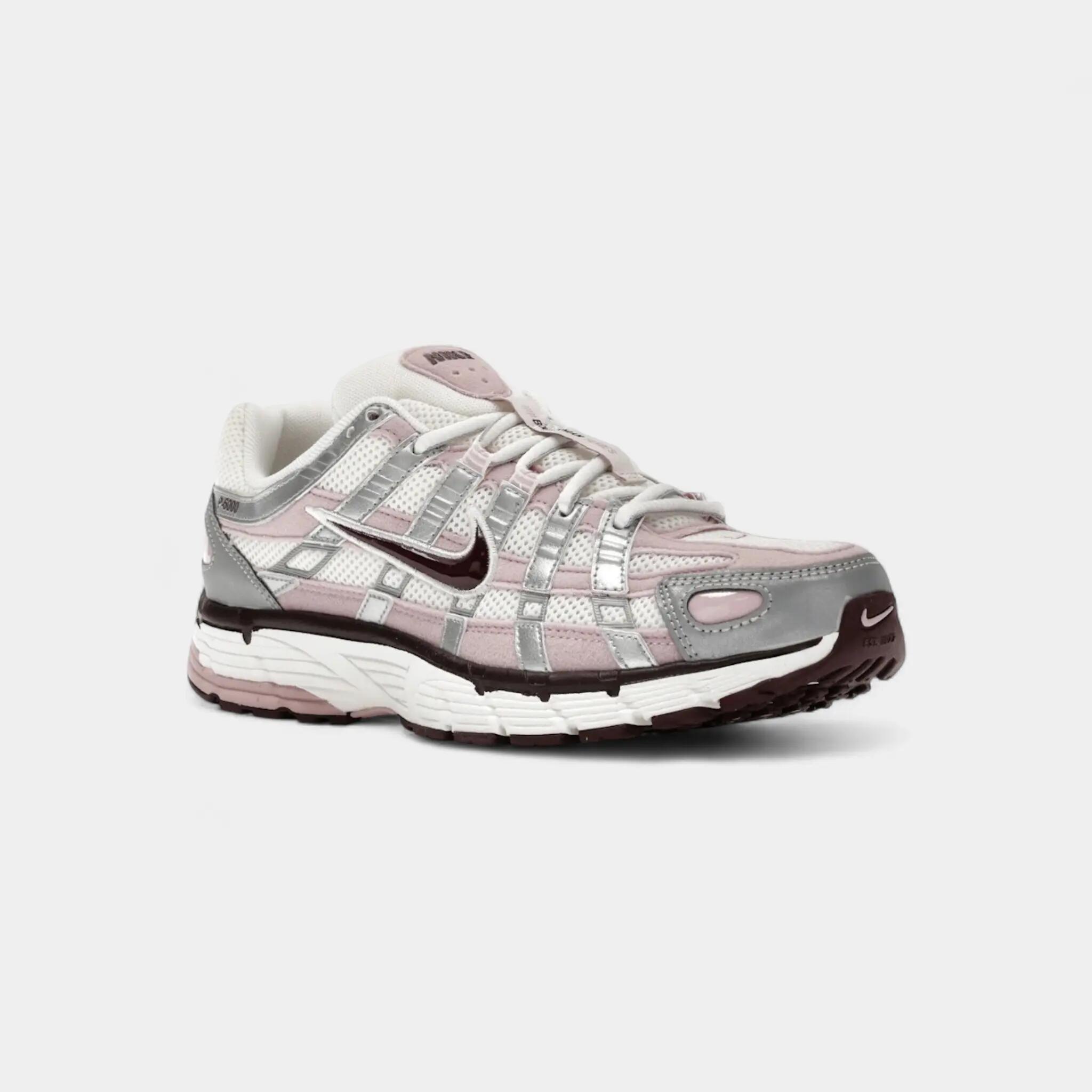 Nike P-6000 Silver Burgundy Plum Chalk (Women's) 2/5