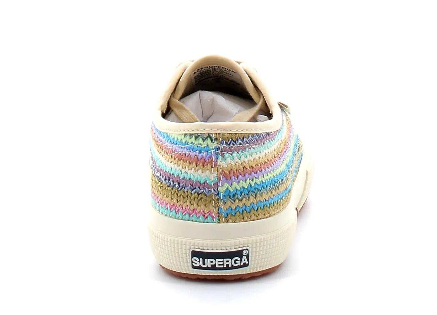 Baskets Femme Raffia, Superga 4/5
