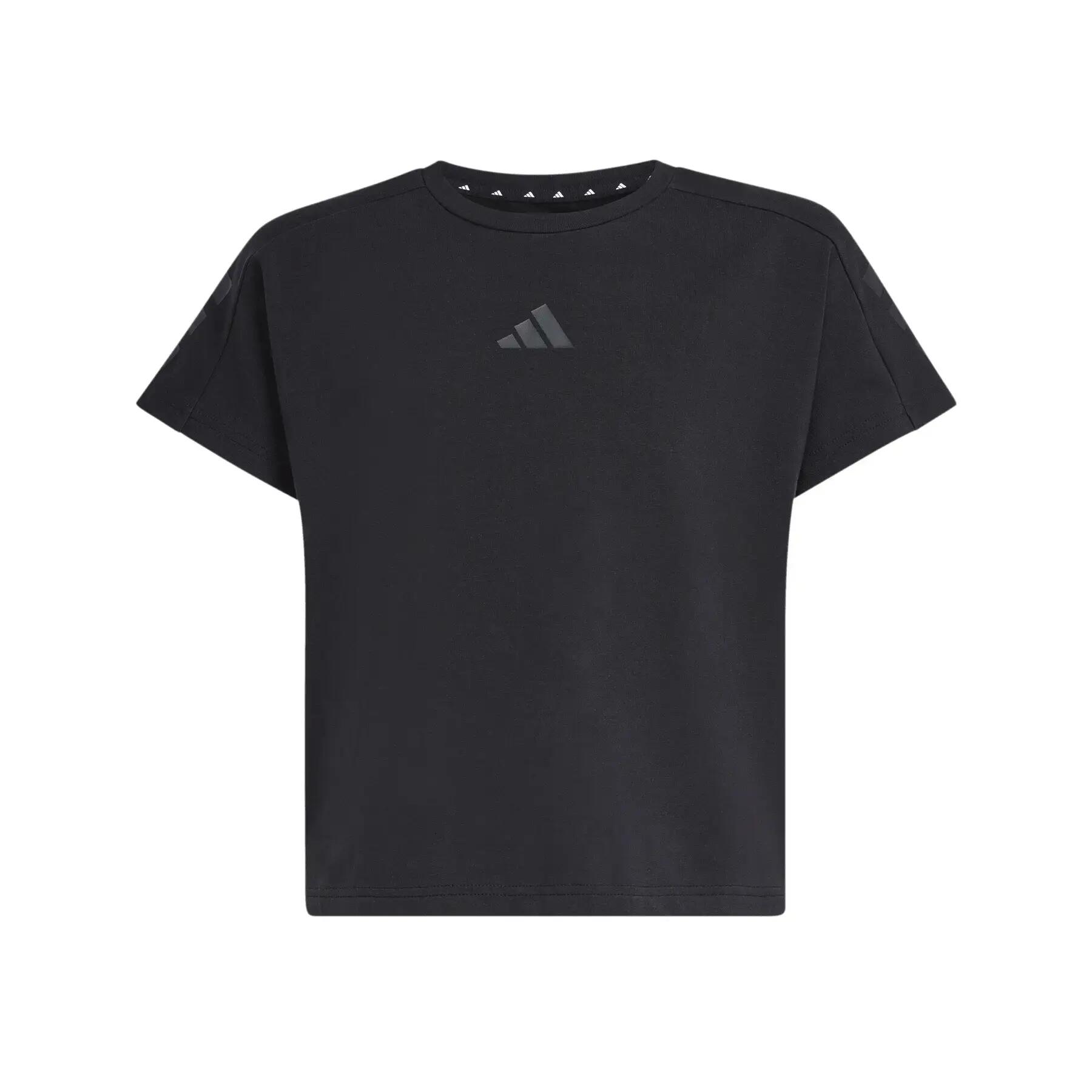 T-shirt fille adidas Icons 3 Stipes 1/6