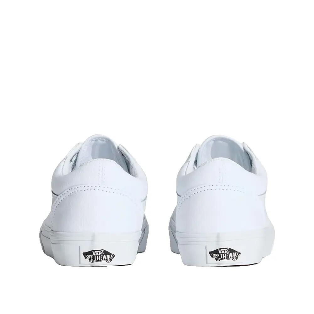 Zapatillas Vans Old Skool Junior Blanca 3/4