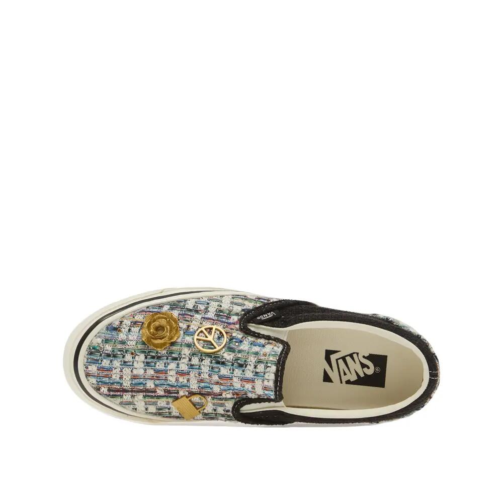 Zapatillas Vans LX Classic Slip-On 98 Negro/Blanco 3/6