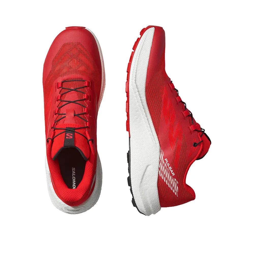 Scarpe da trail Salomon Pulsar Rosso/Vaniglia/Nero 4/6