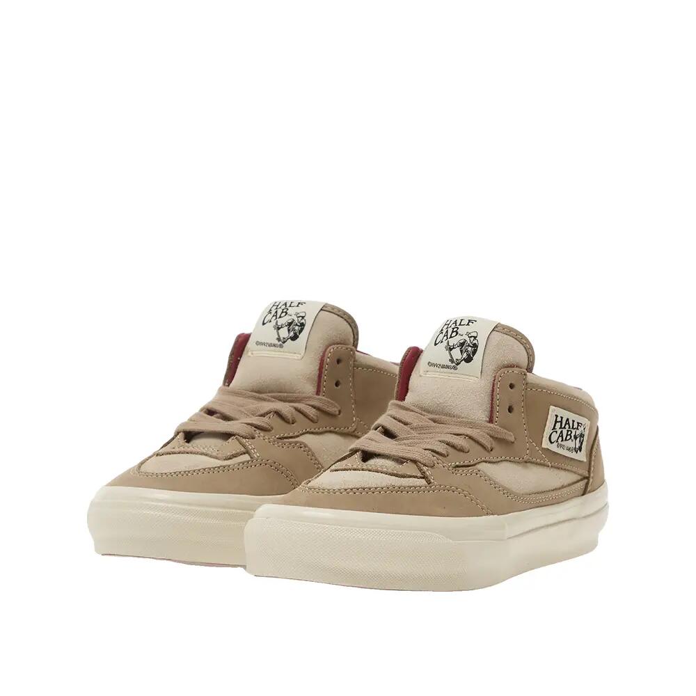 Chaussures Vans Half Cab Reissue Beige 5/6