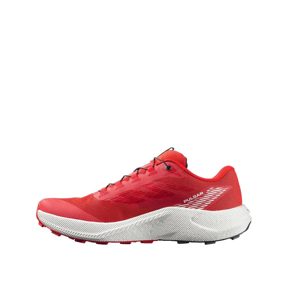 Scarpe da trail Salomon Pulsar Rosso/Vaniglia/Nero 2/6