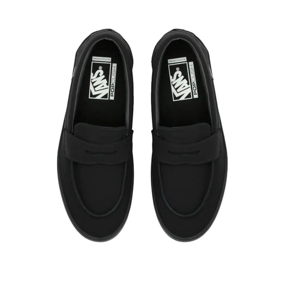 Scarpe Vans Skate Loafer in Pelle Scamosciata Nera 3/6