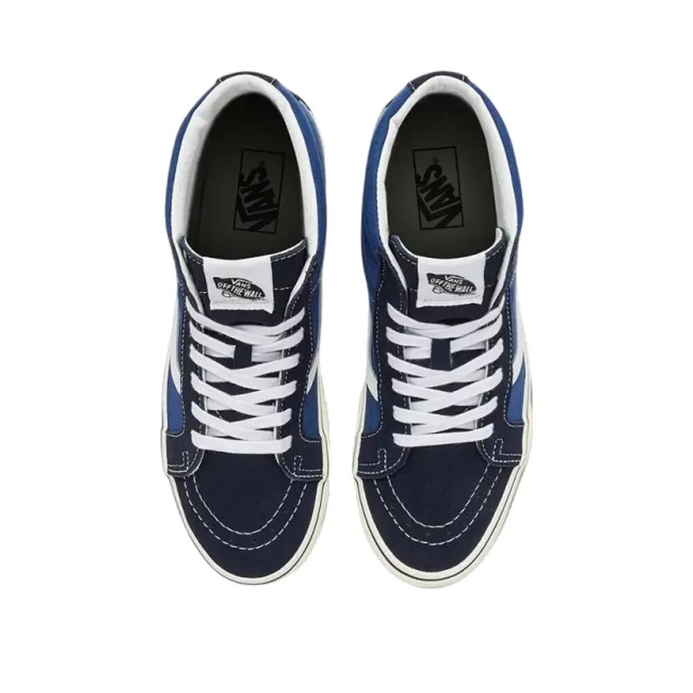 Scarpe Vans Sk8 Mid Reissue Blu 4/8