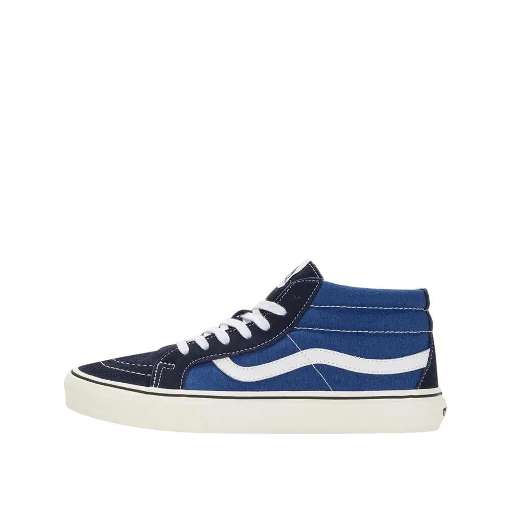 Scarpe Vans Sk8 Mid Reissue Blu 2/8
