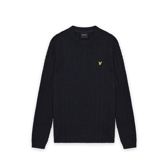 Mischgarn-Pullover Lyle & Scott
