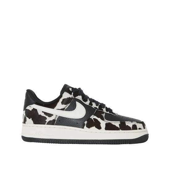 Nike Air Force 1 Low Cow Print Schwarz