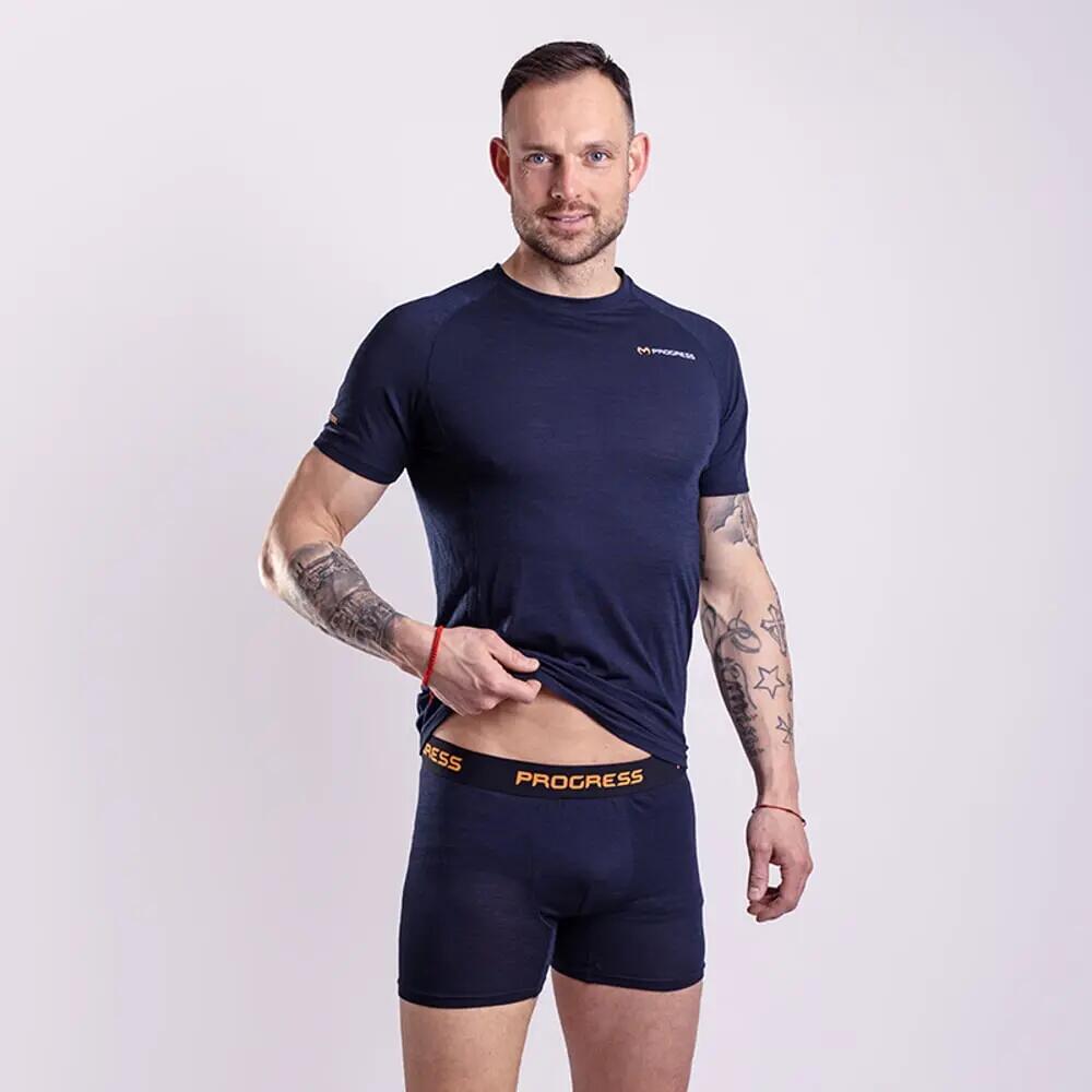 Pánské merino boxerky MA SKN 125 3/3