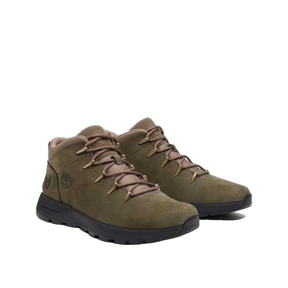 Timberland Sprint Trekker Mid Hiking Shoes Green 3/9
