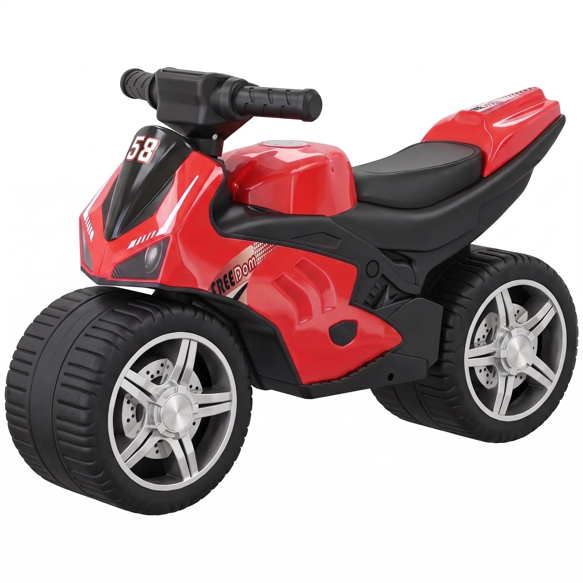 Draisienne moto de course larges roues effets sonores 5/5