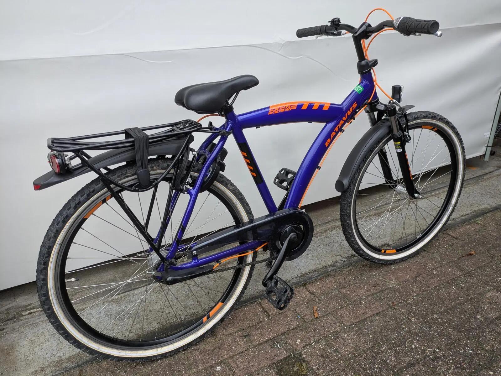 Second Life - Gereviseerd Batavus Snake, blauw 3/6