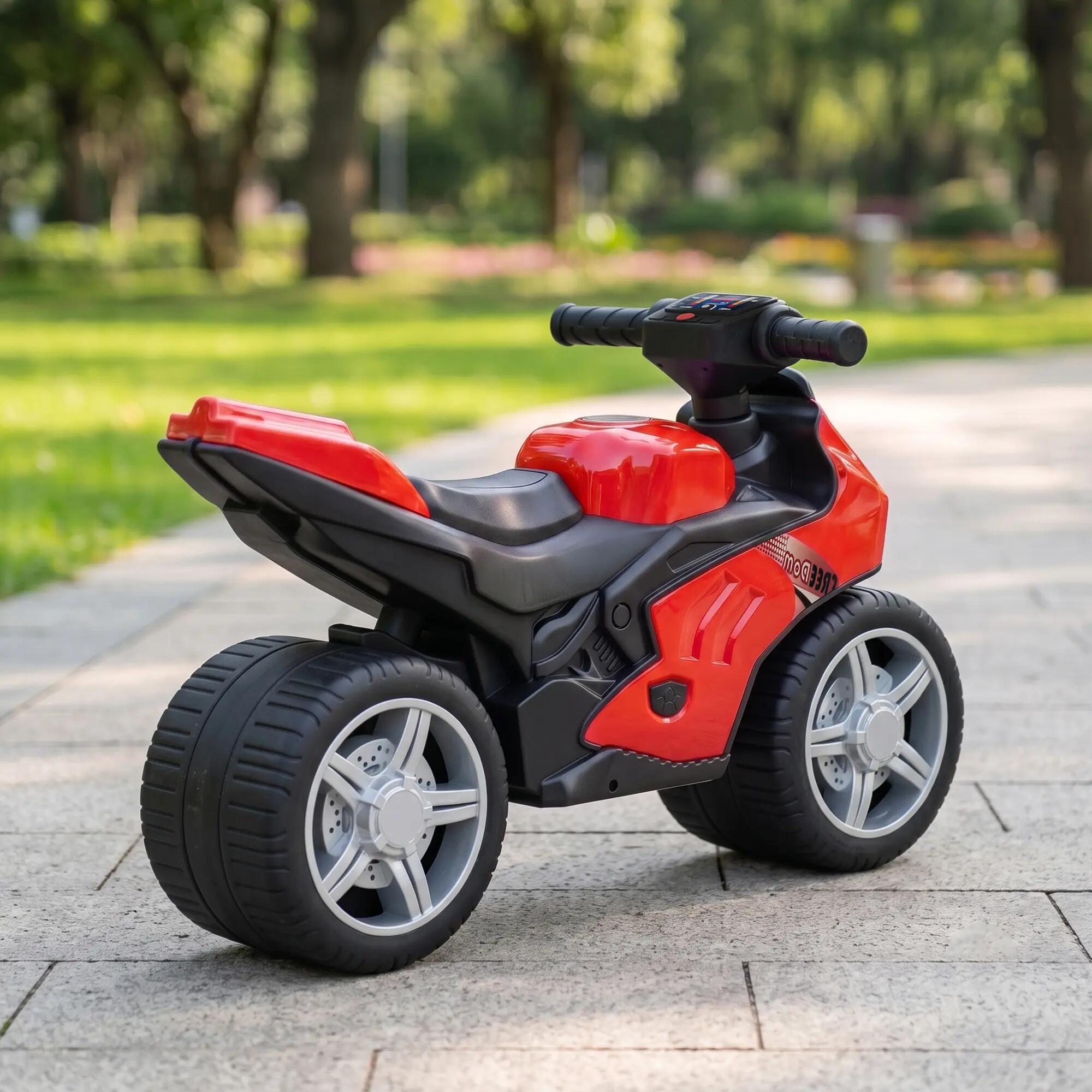 Draisienne moto de course larges roues effets sonores 2/5