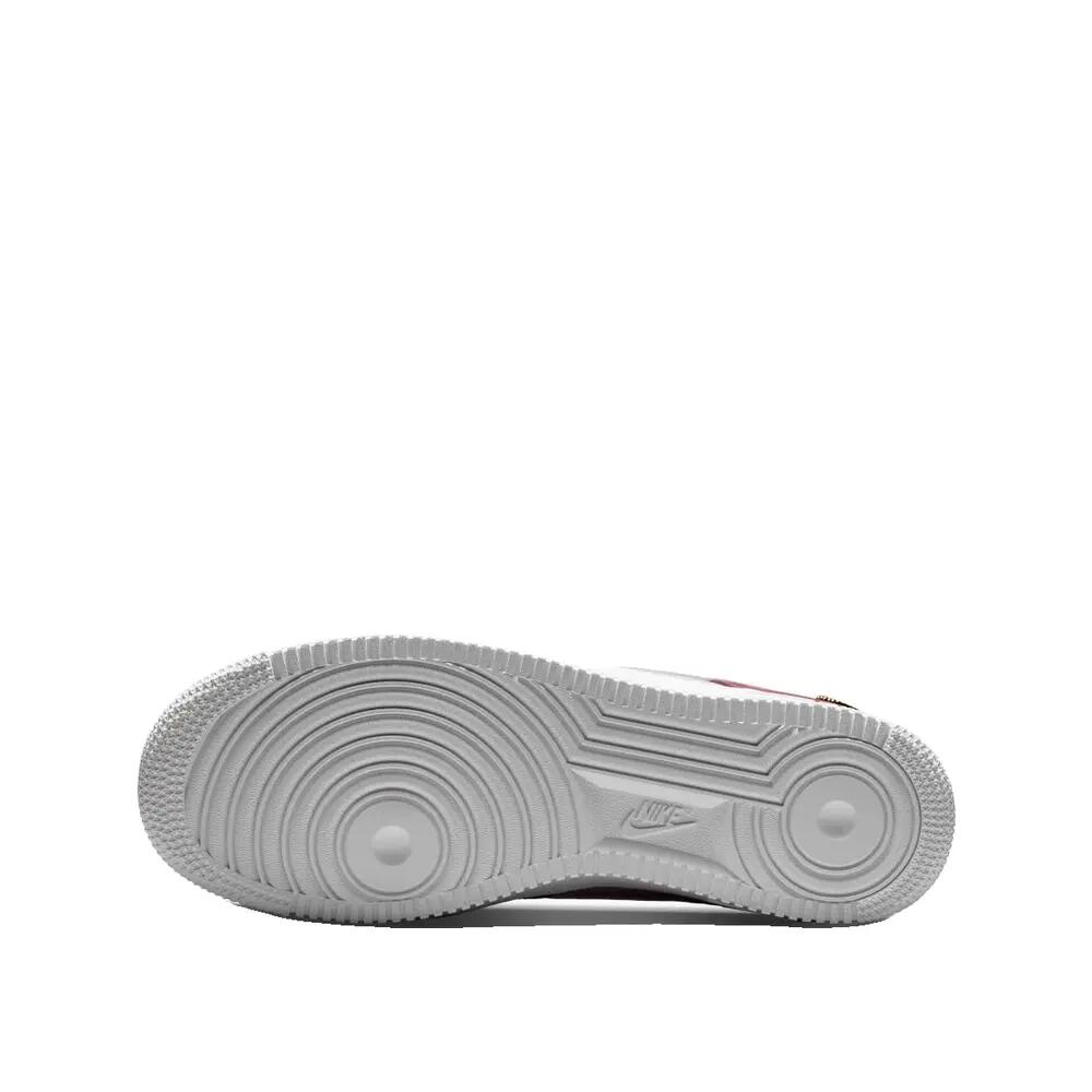 Zapatillas Nike Air Force 1 Low Mini Swoosh Burdeos/Rosa 6/6