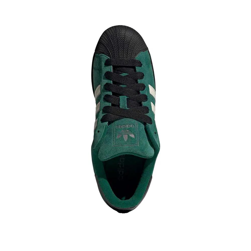 Chaussures adidas Superstar II Vert/Blanc/Noir 5/6