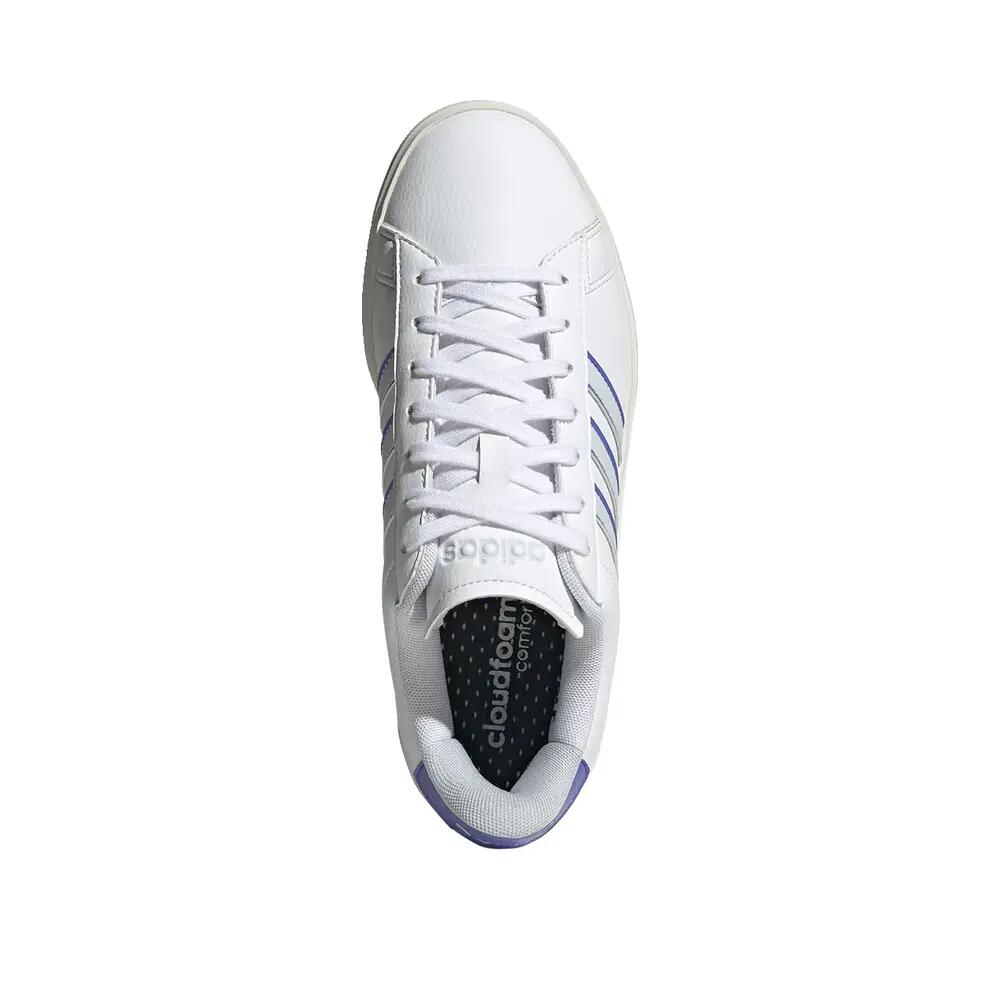 Zapatillas adidas Grand Court 2.0 Mujer Sintético Blanco/Azul 6/6