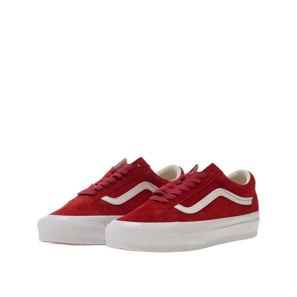 Zapatillas Vans Old Skool de ante rojo 5/6