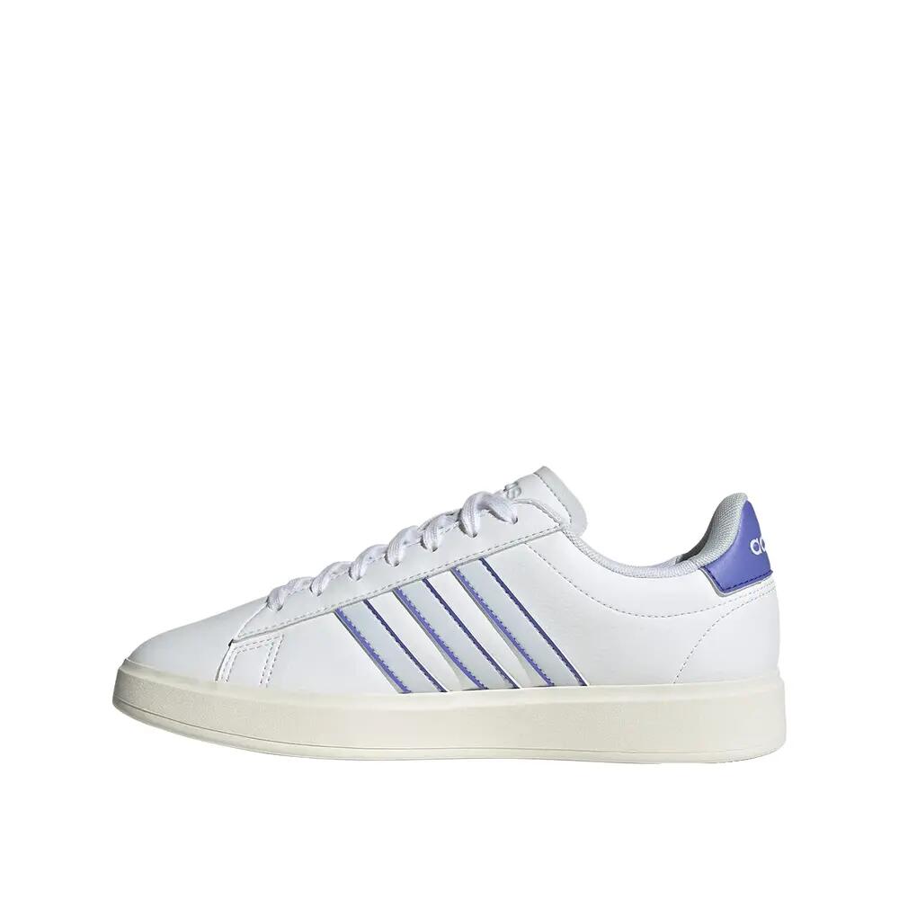 Zapatillas adidas Grand Court 2.0 Mujer Sintético Blanco/Azul 3/6