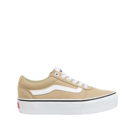 Zapatos Vans Ward Platform Beige