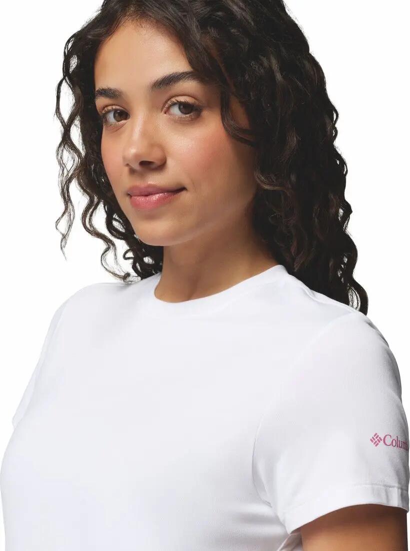 Columbia Parsons Point Wit Dames T-shirt met print 4/6