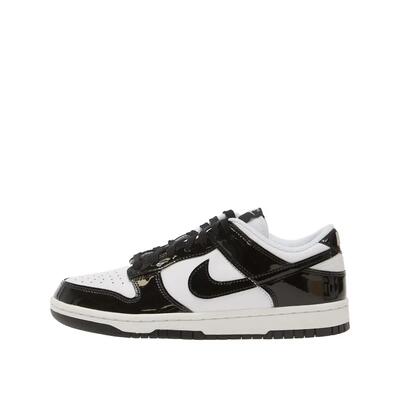 Nike dunk low se witte/zwarte schoenen
