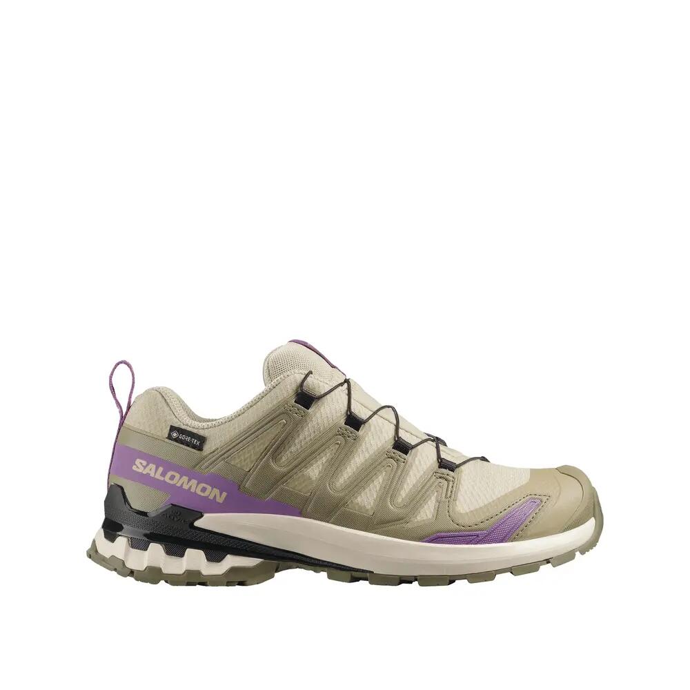 Buty do biegania Salomon XA Pro 3D V9 Beżowo-Oliwkowe