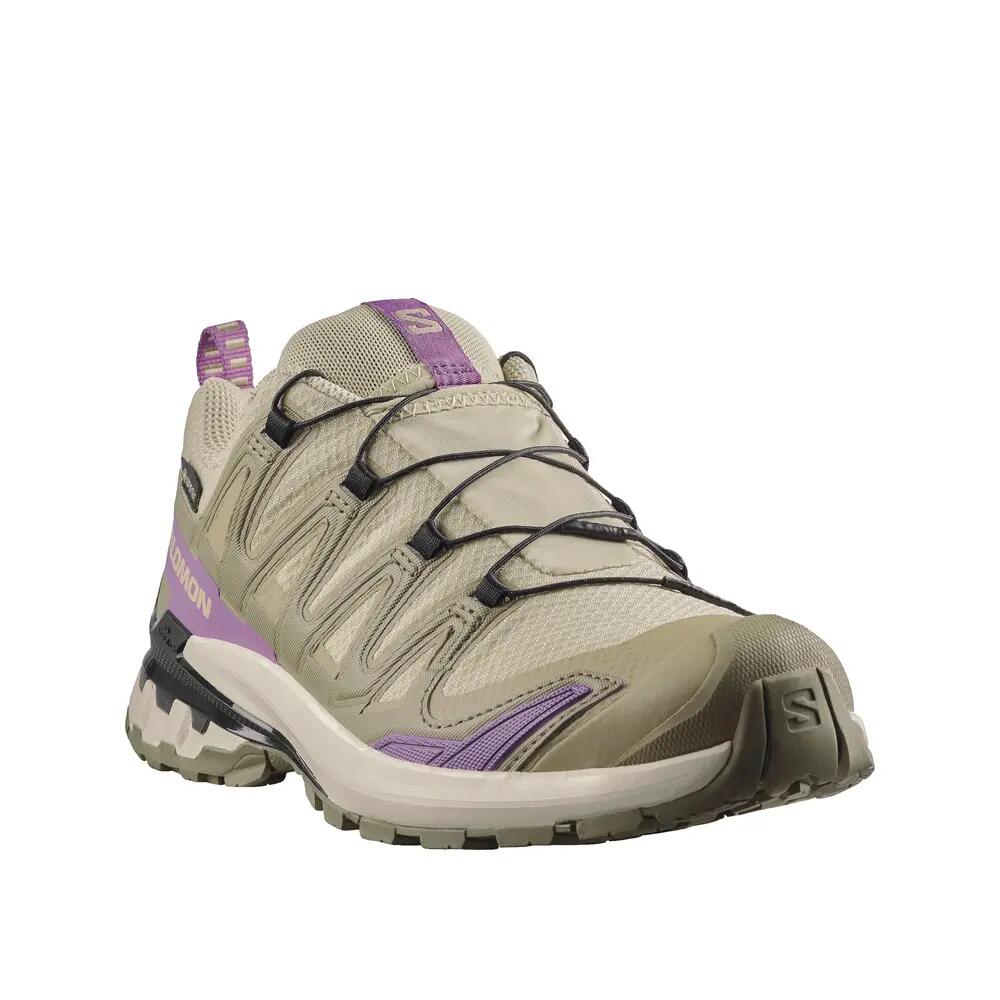 Sapatos de trail Salomon XA Pro 3D V9 Bege/Oliva 7/8