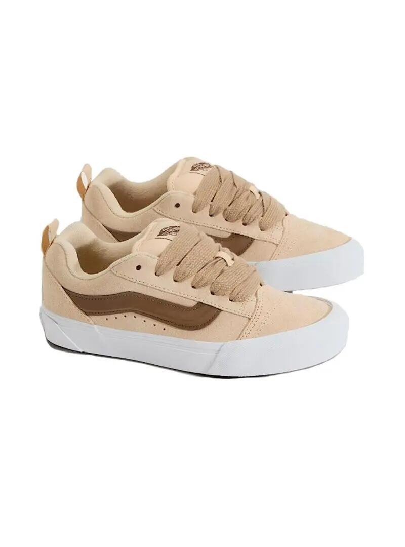 Zapatilla para Mujer Vans Knu skool Beige 3/7
