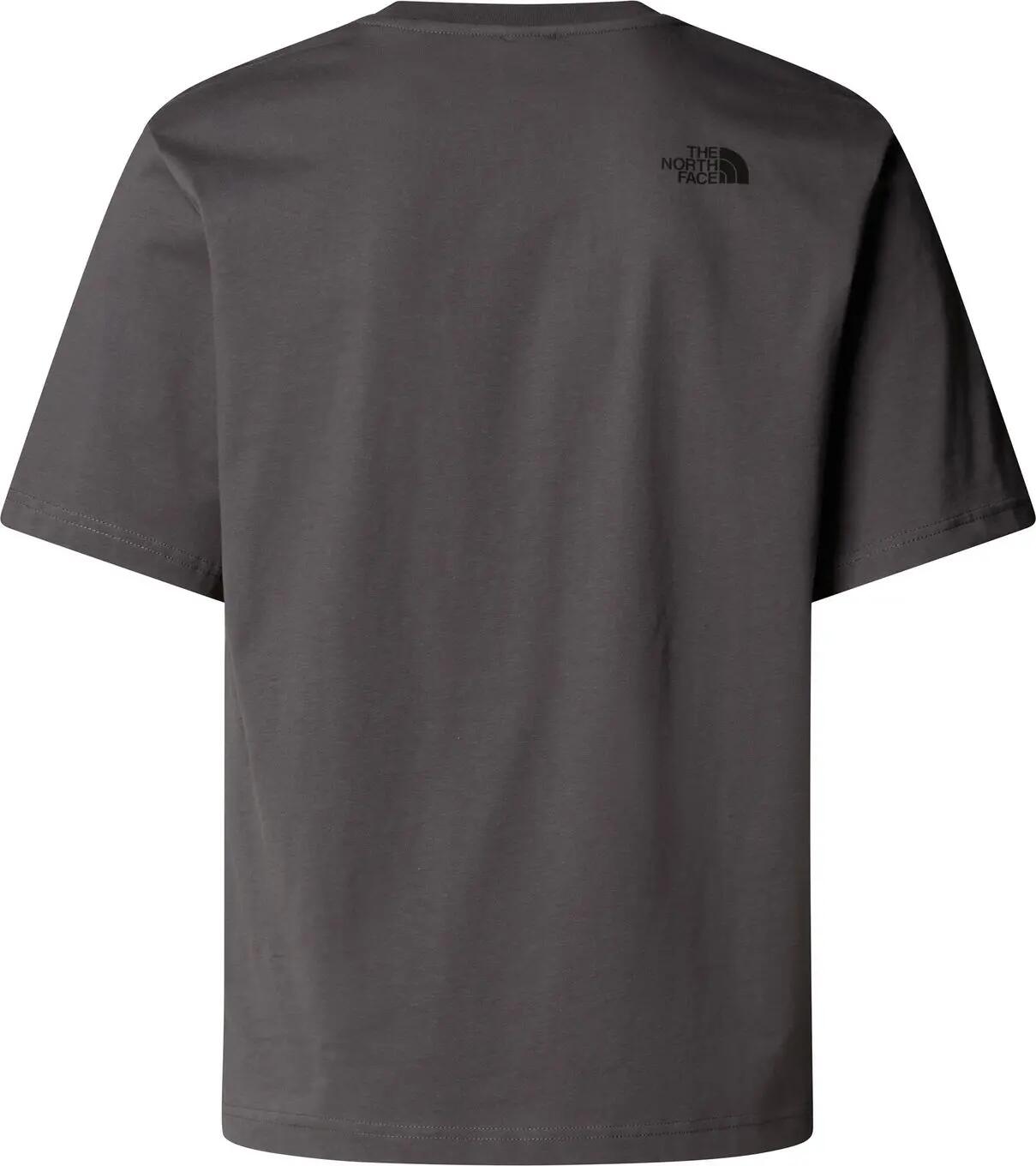 Maglietta The North Face Graphic Dome Flower Uomo Grigio 5/5