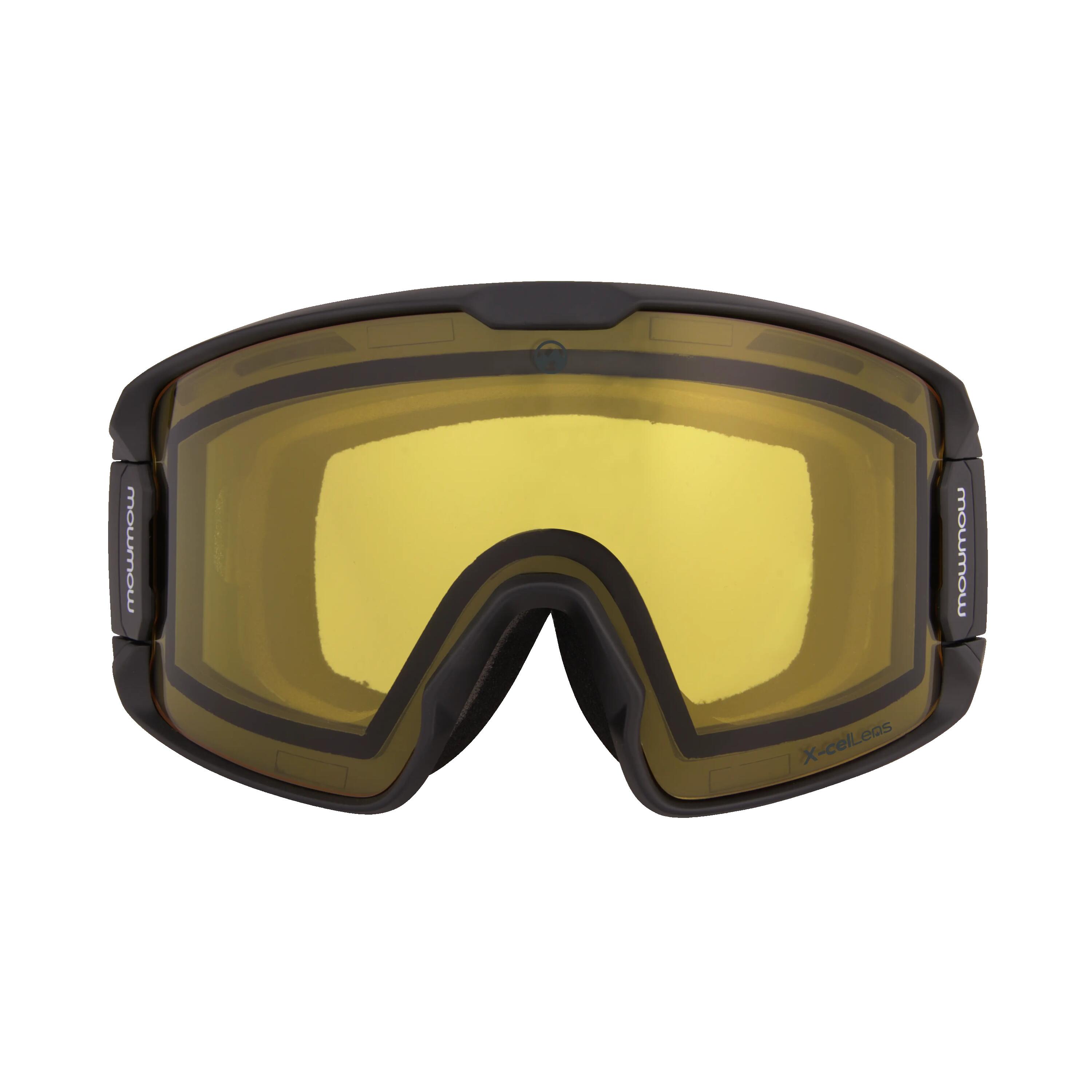 Maschera da sci unisex Legend (Black | Pink/Red) 7/7