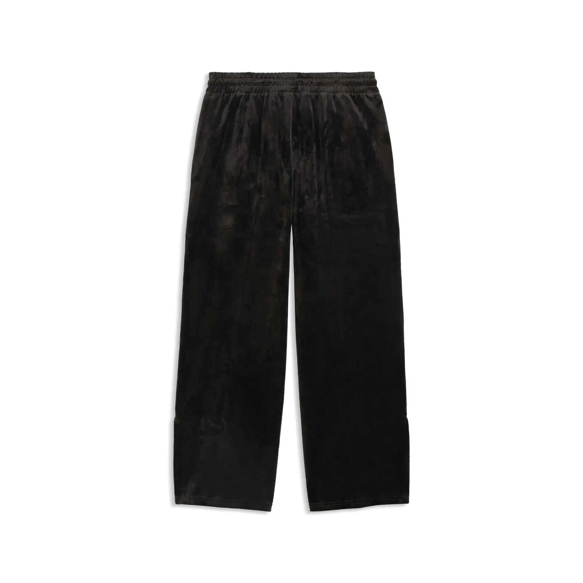 Damskie welurowe spodnie Essentials Elevated z prostymi nogawkami PUMA 5/5