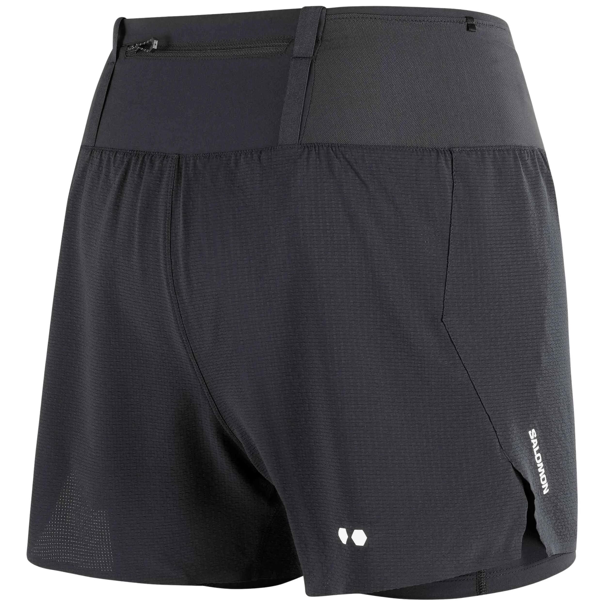 Pantaloncini Salomon modello Sense Aero 2in1 Trail 4 per donne 2/5