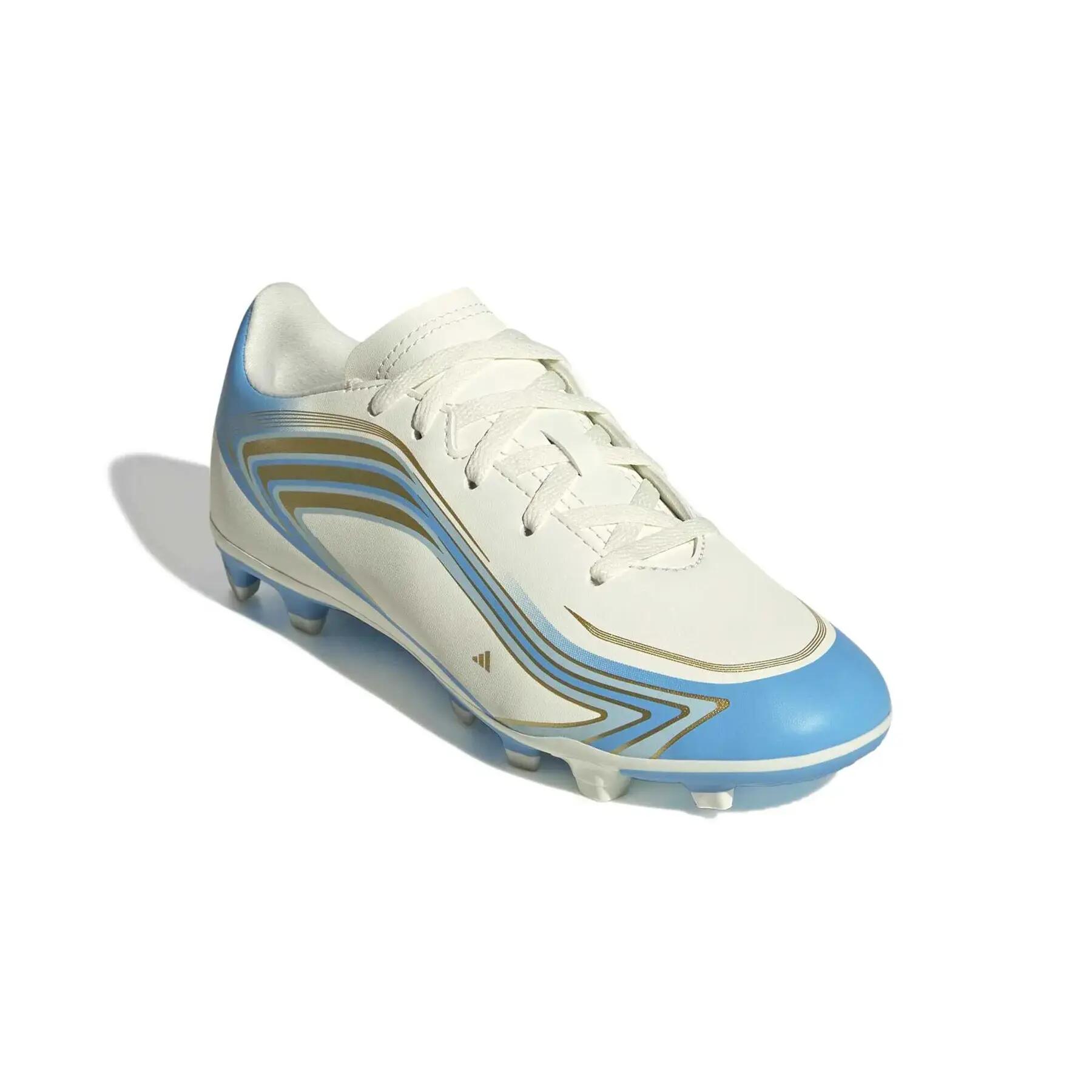 Chaussures de football enfant adidas F50 Messi Club FG/MG 2/7