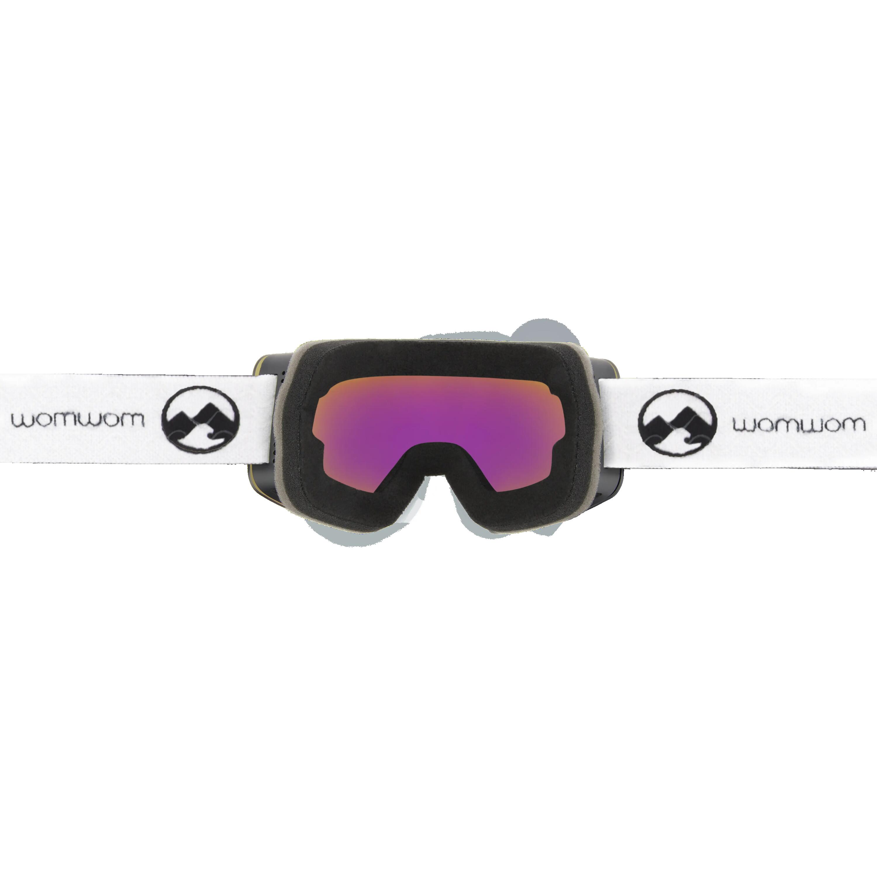 Maschera da sci unisex Legend (Black | Pink/Red) 5/7