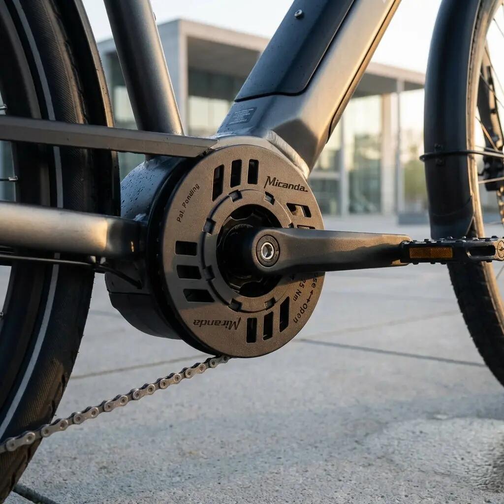 Protezione catena con O-ring per motore Bosch, nero 2/2